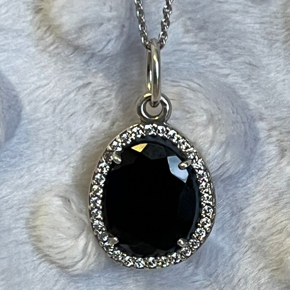 Pandora Glamorous Legacy Black Spinel Pendant – 390353SPB – 925 ALE - Picture 2 of 12